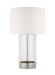 Generation Lighting - CT1001PN1 - One Light Table Lamp - Garrett - Polished Nickel