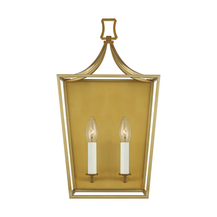 Generation Lighting - CW1012BBS - Two Light Wall Sconce - Southold - Burnished Brass