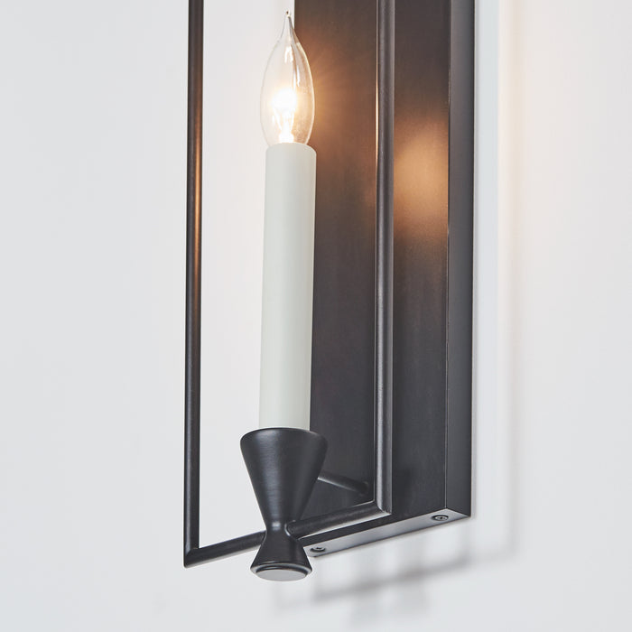 One Light Wall Sconce from the KEYSTONE collection in Aged Iron finish