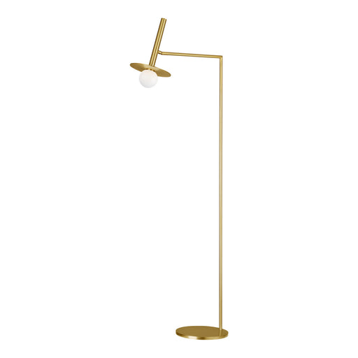 Generation Lighting - KT1011BBS2 - One Light Floor Lamp - Nodes - Burnished Brass