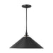 Generation Lighting - TP1001AI - One Light Pendant - Capri - Aged Iron