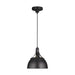 Generation Lighting - TP1051AI - One Light Pendant - LOGAN - Aged Iron