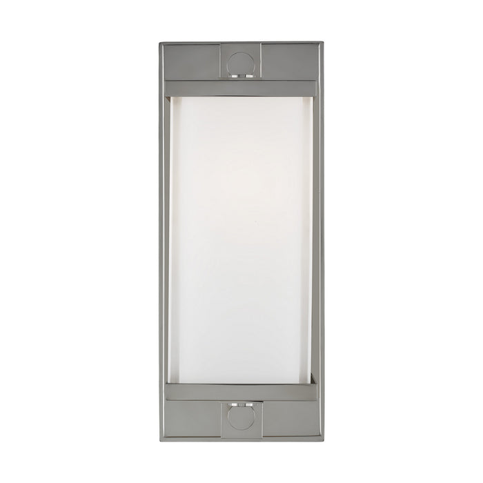 One Light Wall Sconce from the LOGAN collection in Polished Nickel finish