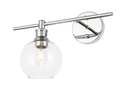 Elegant Lighting - LD2306C - One Light Wall Sconce - Collier - Chrome And Clear Glass