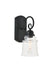 Elegant Lighting - LD4007W5BK - One Light Wall Sconce - Spire - Black And Clear