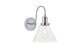 Elegant Lighting - LD4017W7C - One Light Wall Sconce - Histoire - Chrome And Clear