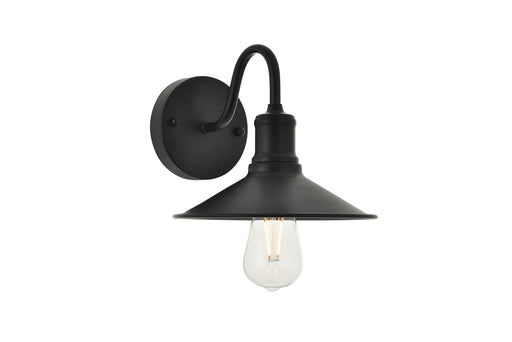 Elegant Lighting - LD4033W9BK - One Light Wall Sconce - Etude - Black