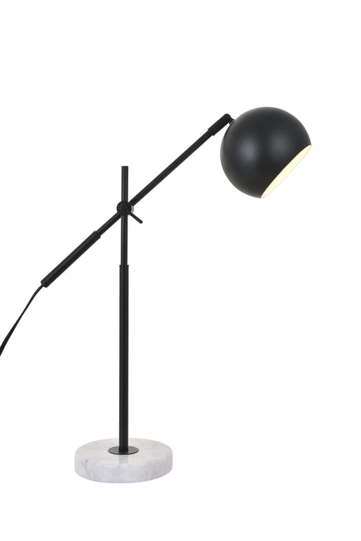 Elegant Lighting - LD4069T20BK - One Light Table Lamp - Aperture - Black And White
