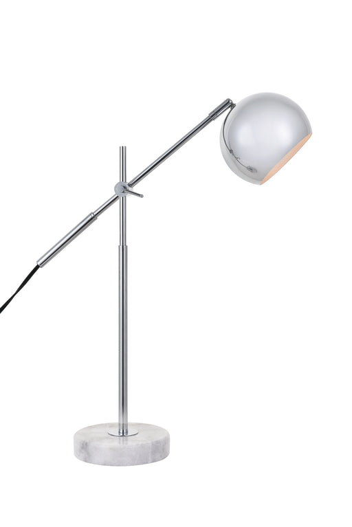 Elegant Lighting - LD4069T20C - One Light Table Lamp - Aperture - Chrome And White