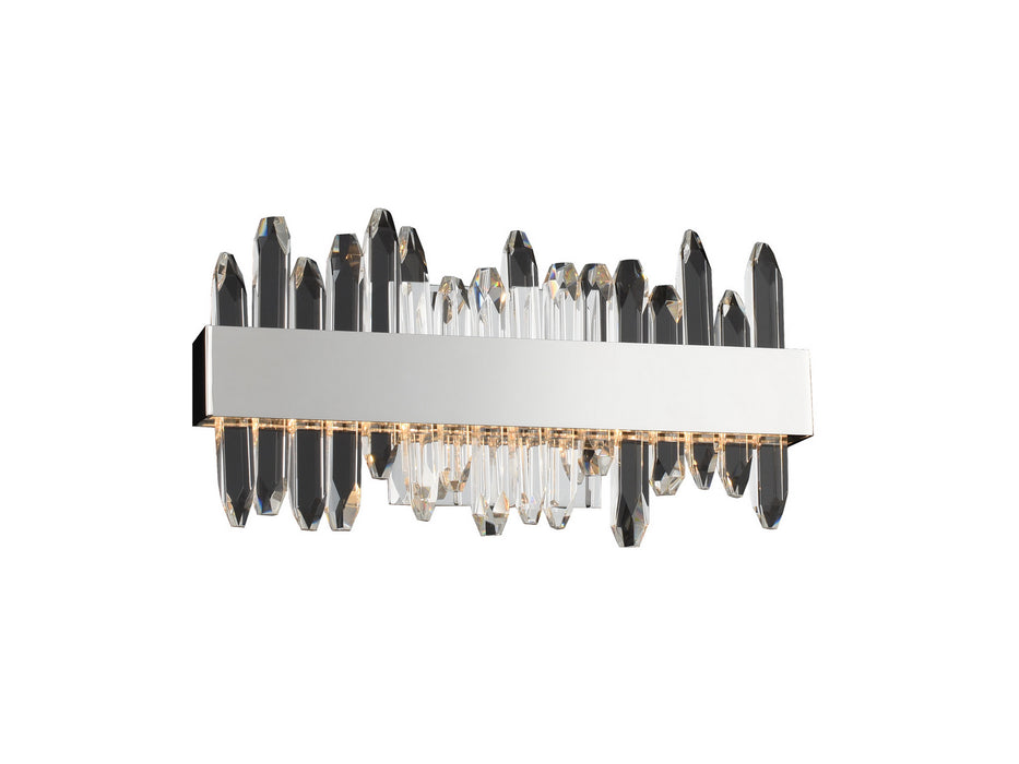 Allegri - 032720-010-FR001 - LED Wall Sconce - Quasar - Chrome
