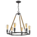 Acclaim Lighting - IN11325AGY - Six Light Chandelier - Grayson - Antique Gray