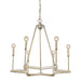 Acclaim Lighting - IN11395WG - Six Light Chandelier - Reagan - Washed Gold