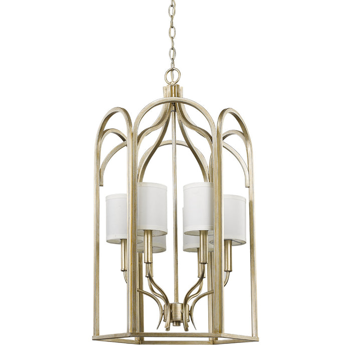 Acclaim Lighting - IN11415WG - Six Light Pendant - Ellie - Washed Gold