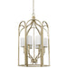 Acclaim Lighting - IN11415WG - Six Light Pendant - Ellie - Washed Gold