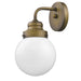 Acclaim Lighting - IN41224RB - One Light Wall Sconce - Portsmith - Raw Brass