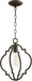 Quorum - 3842-86 - One Light Pendant - Dublin - Oiled Bronze