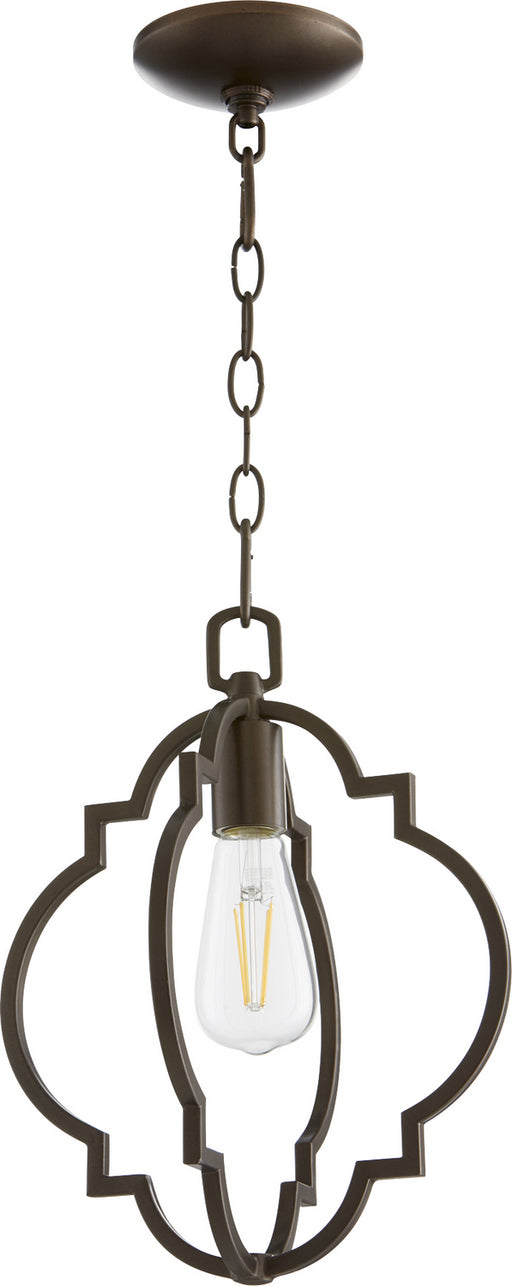 Quorum - 3842-86 - One Light Pendant - Dublin - Oiled Bronze