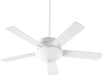 Quorum - 54525-8 - 52``Ceiling Fan - Premier - Studio White
