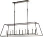 Quorum - 654-10-86 - Ten Light Entry Pendant - Gabriel - Oiled Bronze