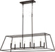 Quorum - 654-8-86 - Eight Light Entry Pendant - Gabriel - Oiled Bronze