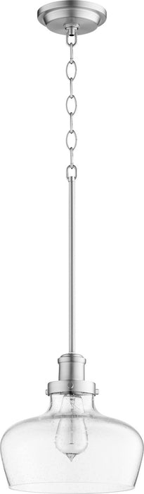 Quorum - 8831-65 - One Light Pendant - Satin Nickel