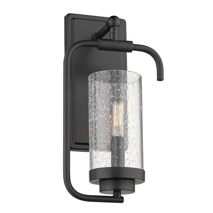 One Light Wall Sconce from the Holden collection in Matte Black finish