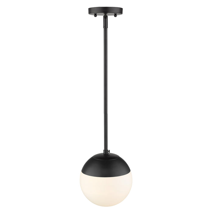 One Light Pendant from the Dixon collection in Matte Black finish