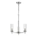 Generation Lighting - 3190303-05 - Three Light Chandelier - Zire - Chrome