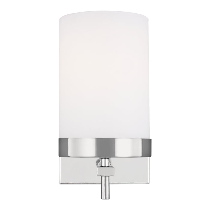 One Light Wall / Bath Sconce from the Zire collection in Chrome finish