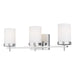 Generation Lighting - 4490303-05 - Three Light Wall / Bath - Zire - Chrome