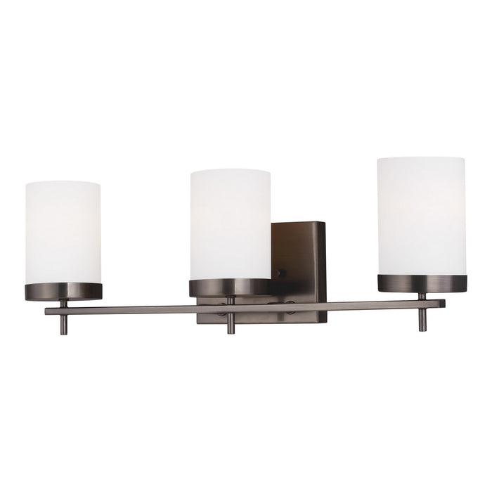 Generation Lighting - 4490303-778 - Three Light Wall / Bath - Zire - Brushed Oil Rubbed Bronze