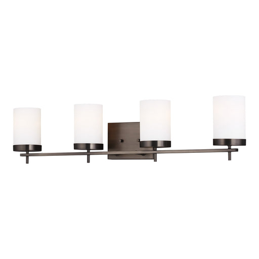 Generation Lighting - 4490304-778 - Four Light Wall / Bath - Zire - Brushed Oil Rubbed Bronze