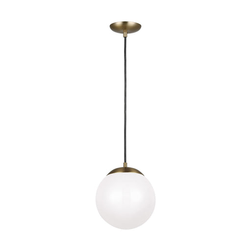 Generation Lighting - 602093S-848 - LED Pendant - Leo-Hanging Globe - Satin Bronze