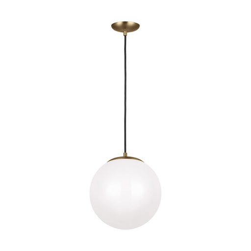 Generation Lighting - 602293S-848 - LED Pendant - Leo-Hanging Globe - Satin Bronze