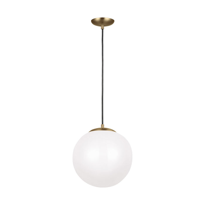 Generation Lighting - 602493S-848 - LED Pendant - Leo-Hanging Globe - Satin Bronze