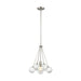 Generation Lighting - 6514301-962 - One Light Pendant - Bronzeville - Brushed Nickel