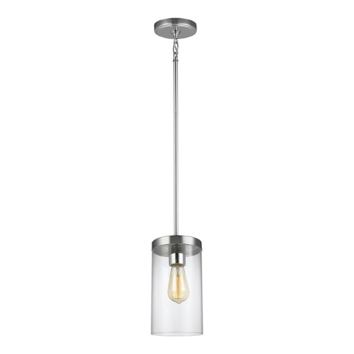 Generation Lighting - 6590301-05 - One Light Pendant - Zire - Chrome