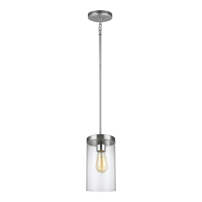 Generation Lighting - 6590301-05 - One Light Pendant - Zire - Chrome