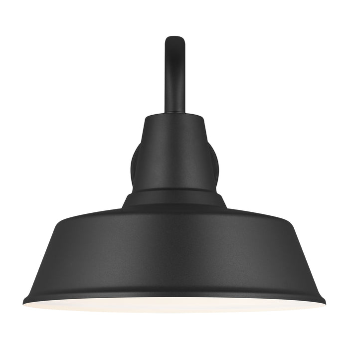 One Light Outdoor Wall Lantern from the Barn Light collection in Black finish