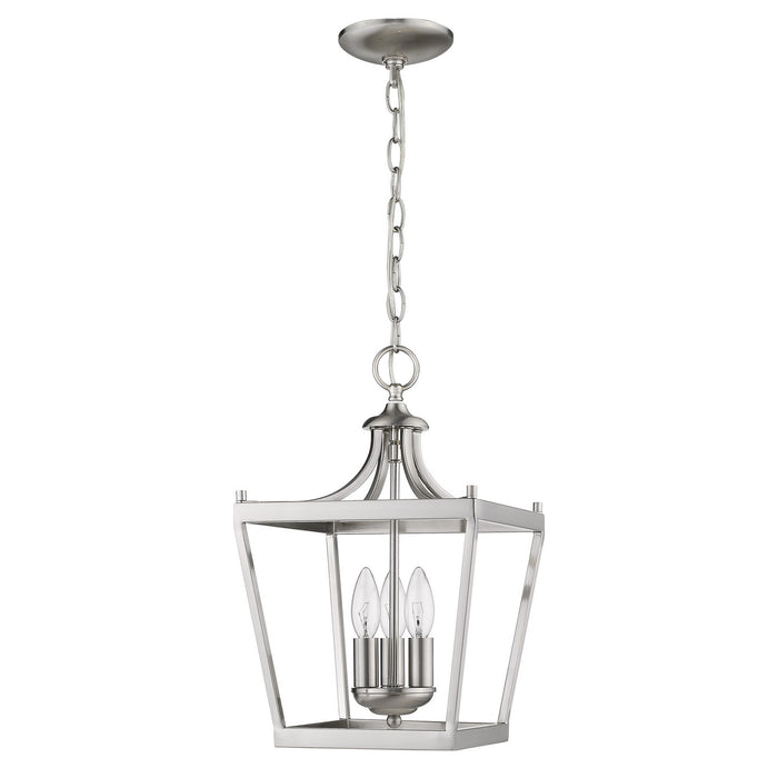 Acclaim Lighting - IN11132SN - Three Light Chandelier - Kennedy - Satin Nickel
