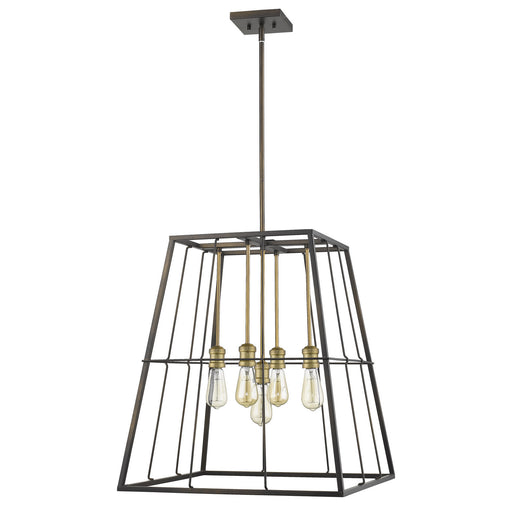 Acclaim Lighting - IN21052ORB - Five Light Pendant - Charley - Oil-Rubbed Bronze