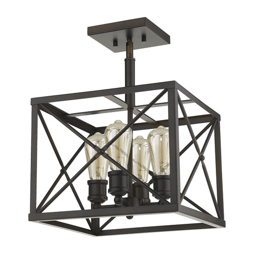 Acclaim Lighting - IN21124ORB - Four Light Convertible Pendant - Brooklyn - Oil-Rubbed Bronze
