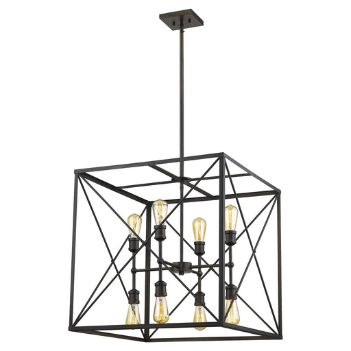 Acclaim Lighting - IN21126ORB - Eight Light Pendant - Brooklyn - Oil-Rubbed Bronze