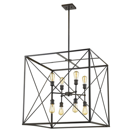 Acclaim Lighting - IN21127ORB - Eight Light Pendant - Brooklyn - Oil-Rubbed Bronze