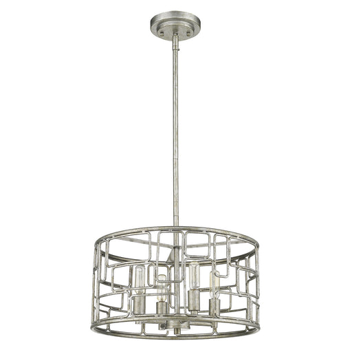 Acclaim Lighting - IN21131AS - Four Light Convertible Pendant - Amoret - Antique Silver