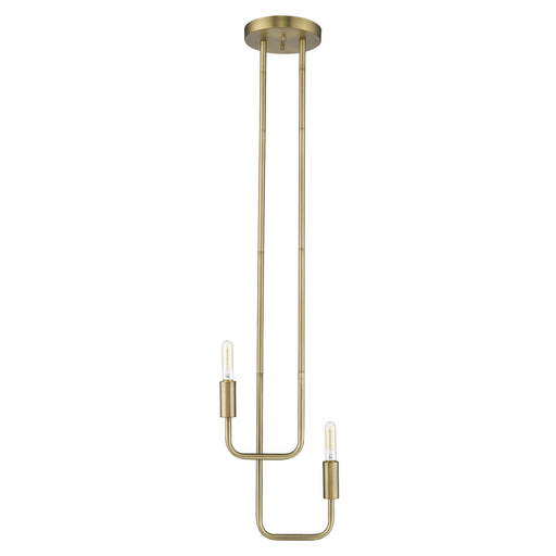 Acclaim Lighting - TP20016AB - Two Light Pendant - Perret - Aged Brass