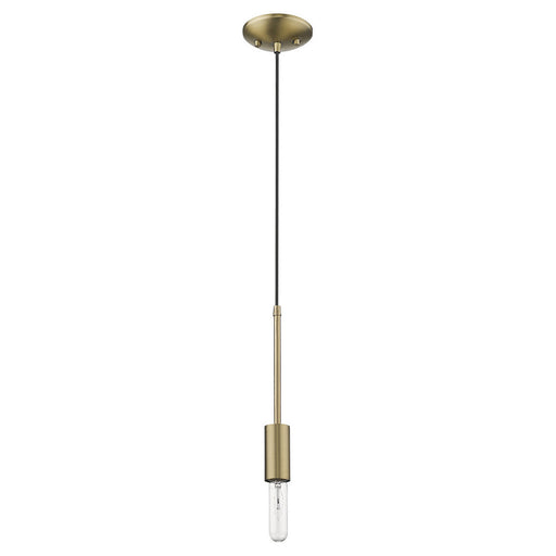 Acclaim Lighting - TP30018AB - One Light Mini-Pendant - Perret - Aged Brass