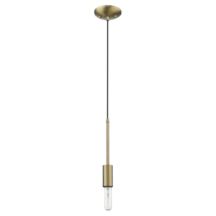 Acclaim Lighting - TP30018AB - One Light Mini-Pendant - Perret - Aged Brass