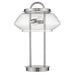 Acclaim Lighting - TT80062SN - Two Light Table lamp - Garner - Satin Nickel