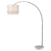 Acclaim Lighting - BFA8400 - One Light Arc Floor Lamp - Brella - Brushed Nickel